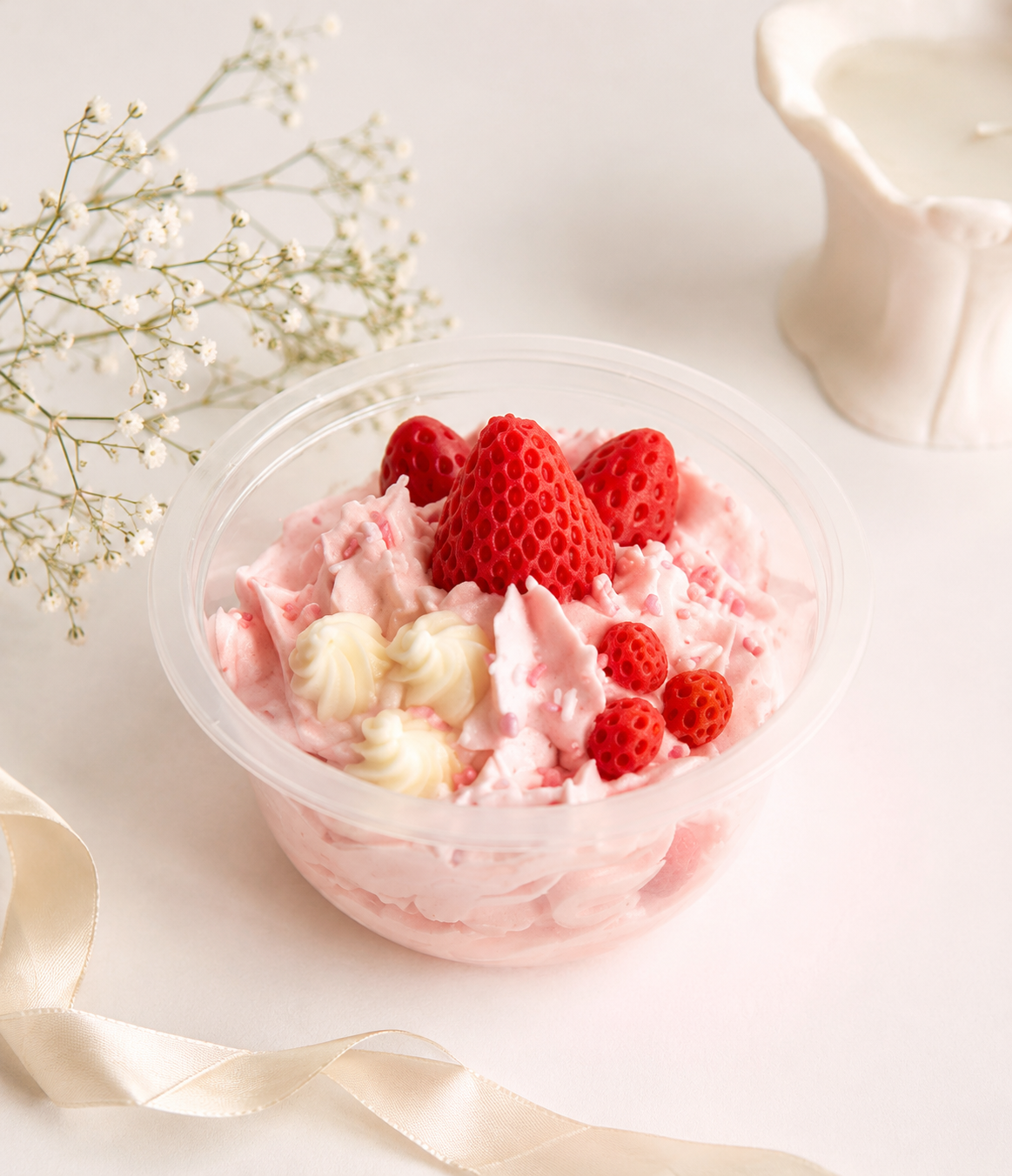 Gelatto Scoopable Fresa y Nata