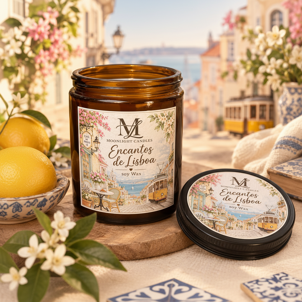 Vela aromática Encantos de Lisboa