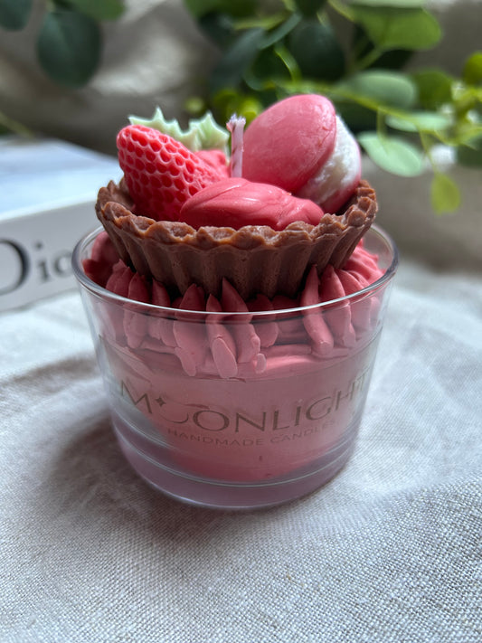 Vela Gourmet Tartaleta de Fresas