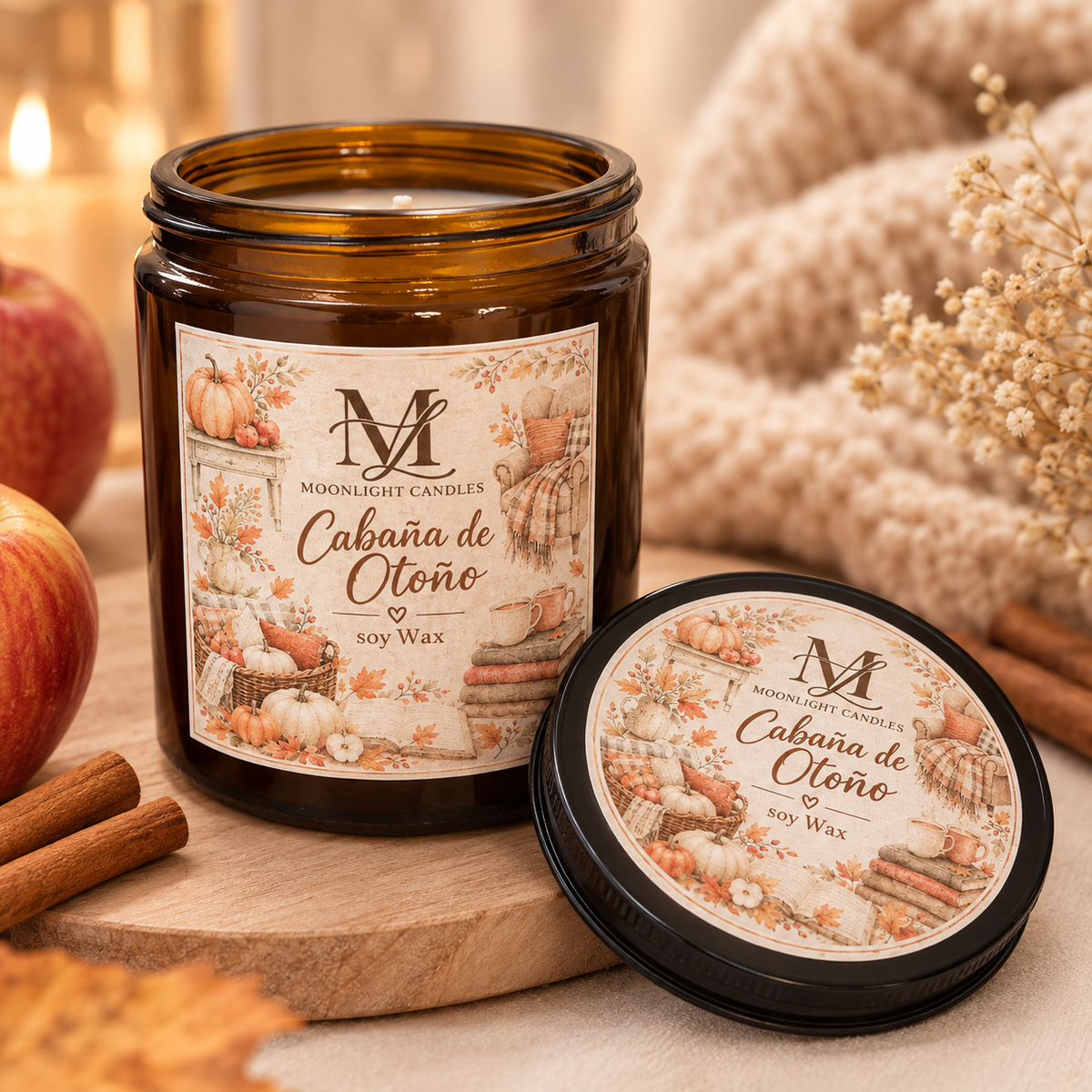 Vela aromática Cabaña de Otoño