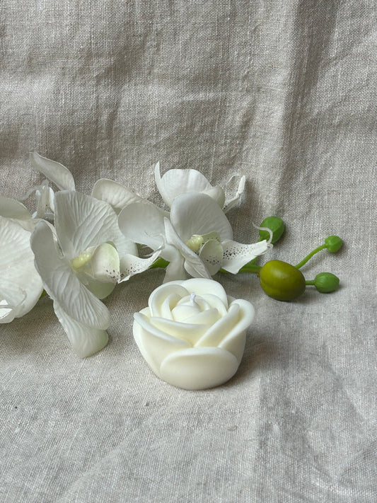 Vela decorativa Rosa Eterna