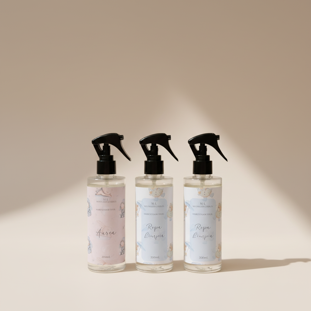 Ambientador Textil – tres botellas