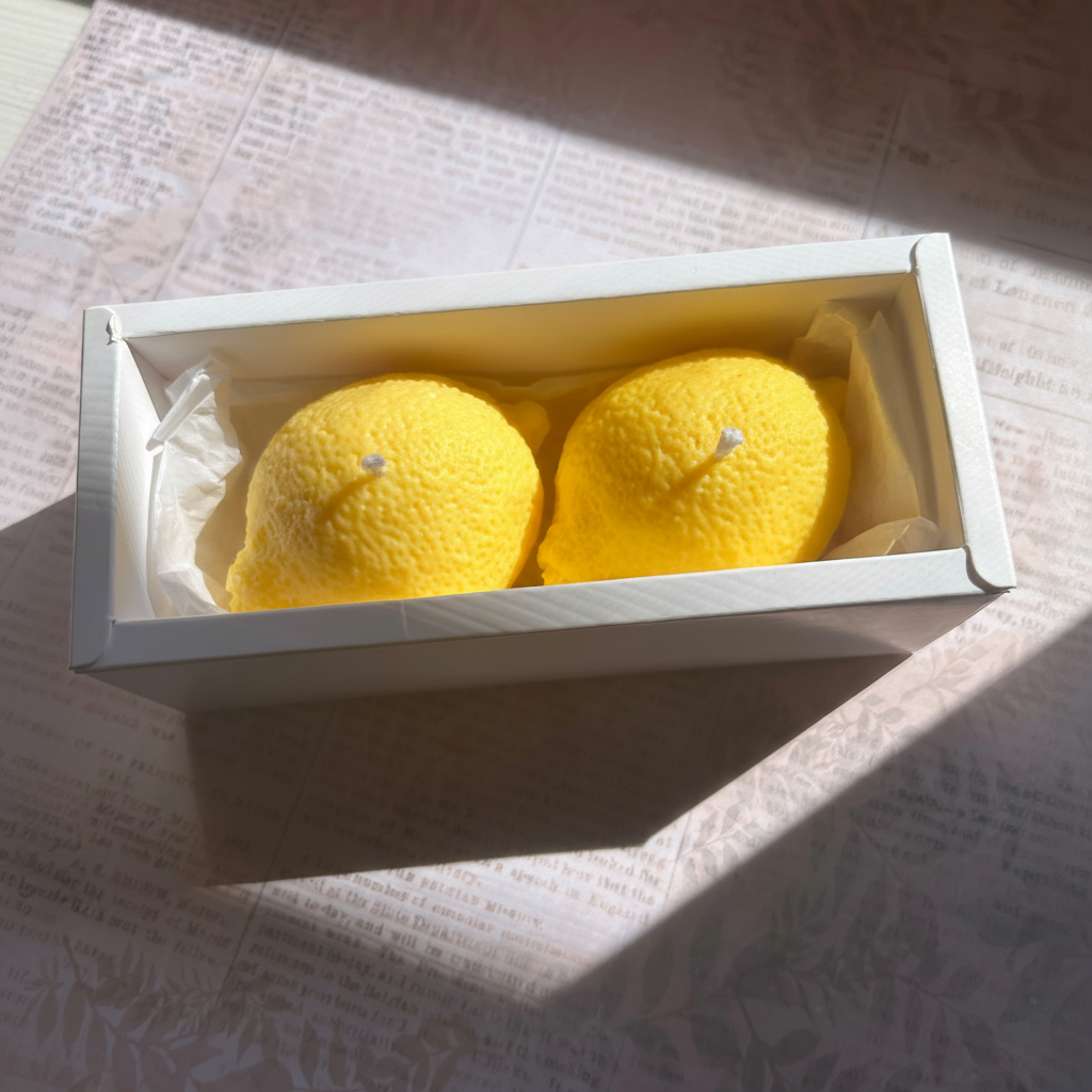 Vela Gourmet Limón