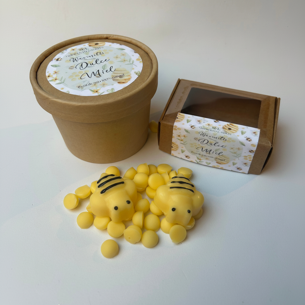 Waxmelts Dulce Miel – recorte cuadrado